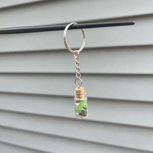 Authentic Cape Breton Island Handmade Sea Glass Keychains